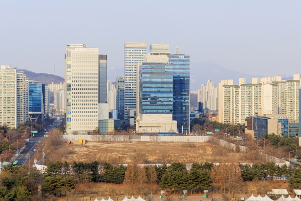 서울 마포구 상암동 133층이 들어설 부지.