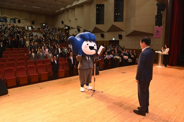 부천시 마스코트의 대표 선서.
